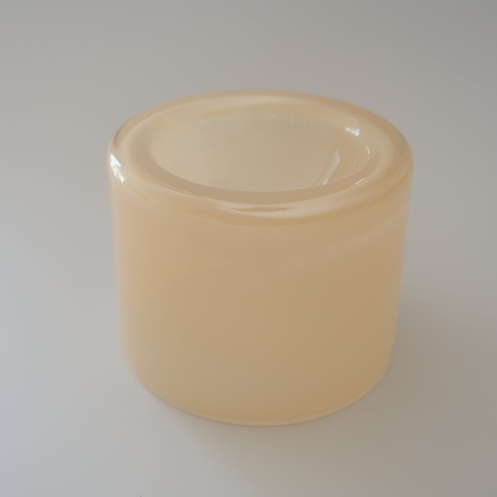 Glass Food Bowl／Peach
