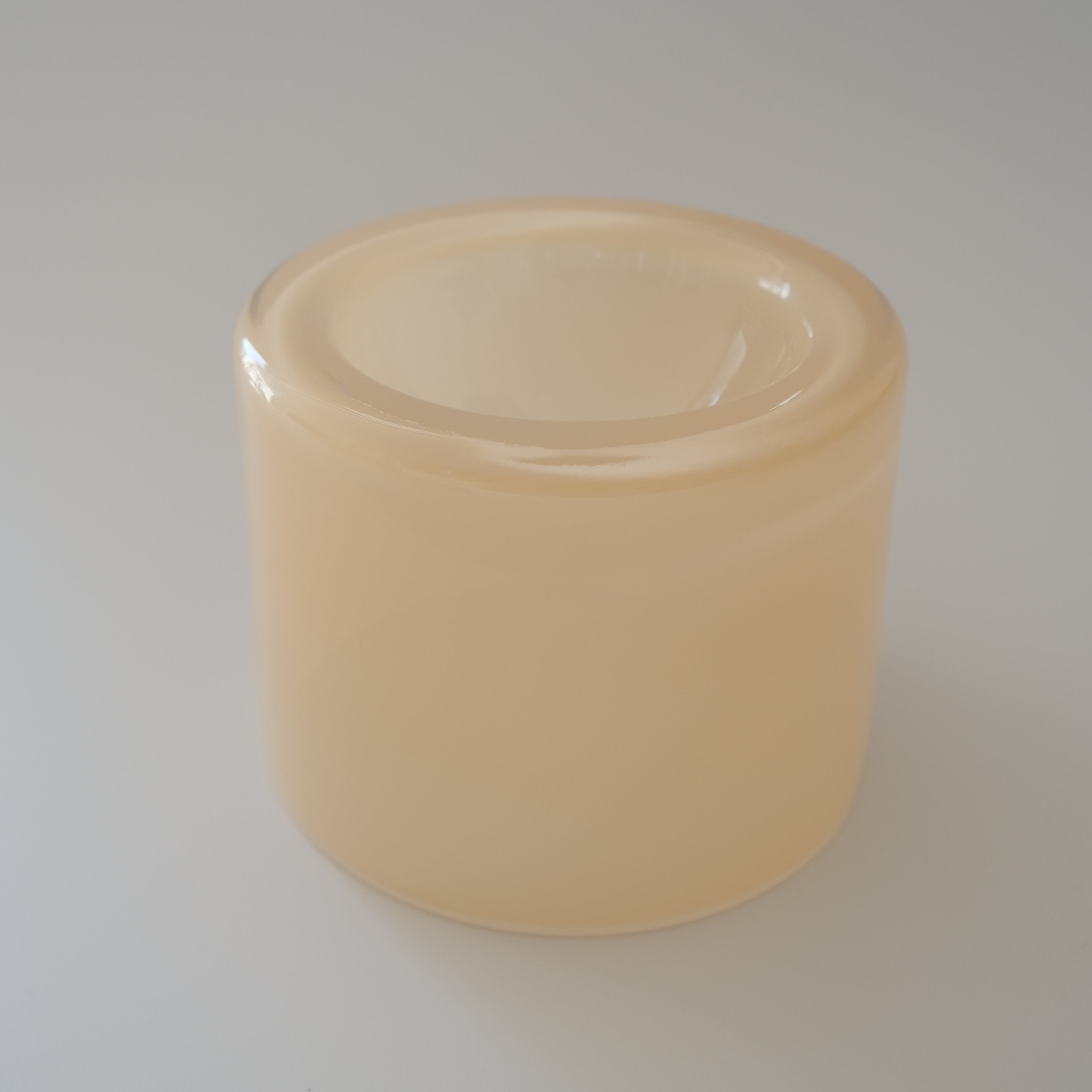 Glass Food Bowl／Peach