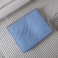 Catbedmatカバー Saxony Blue×Brown Piping