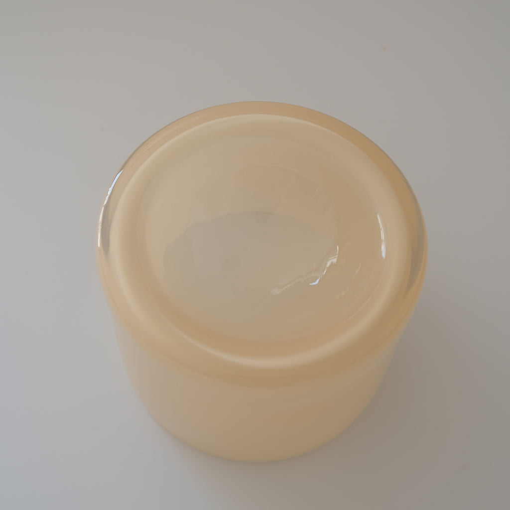 Glass Food Bowl／Peach