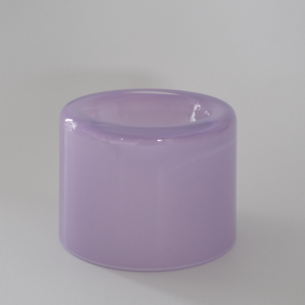 Glass Food Bowl／Purple