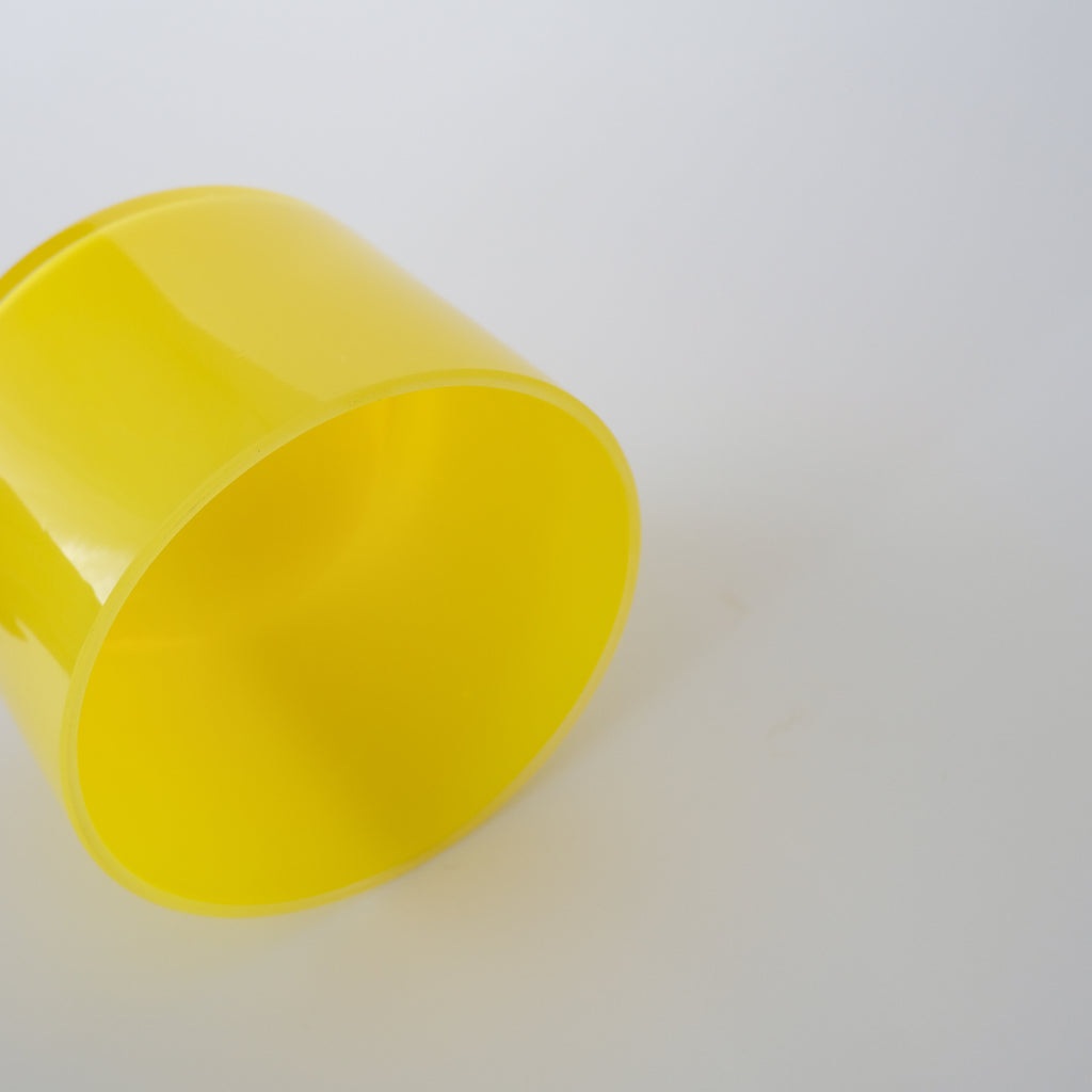 Glass Food Bowl／Mango Yellow