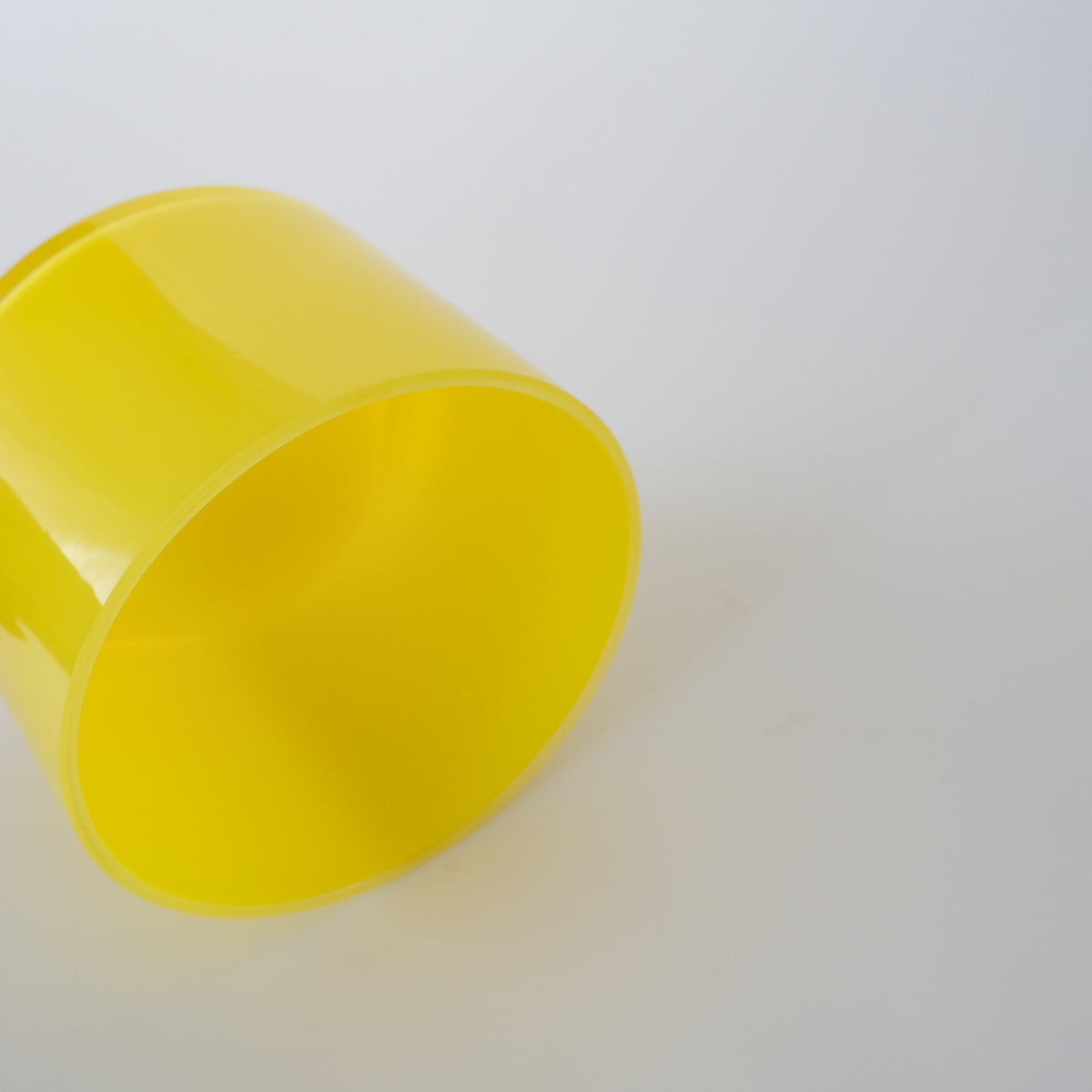 Glass Food Bowl／Mango Yellow