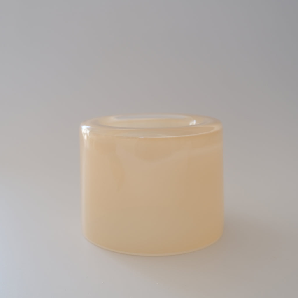 Glass Food Bowl／Peach