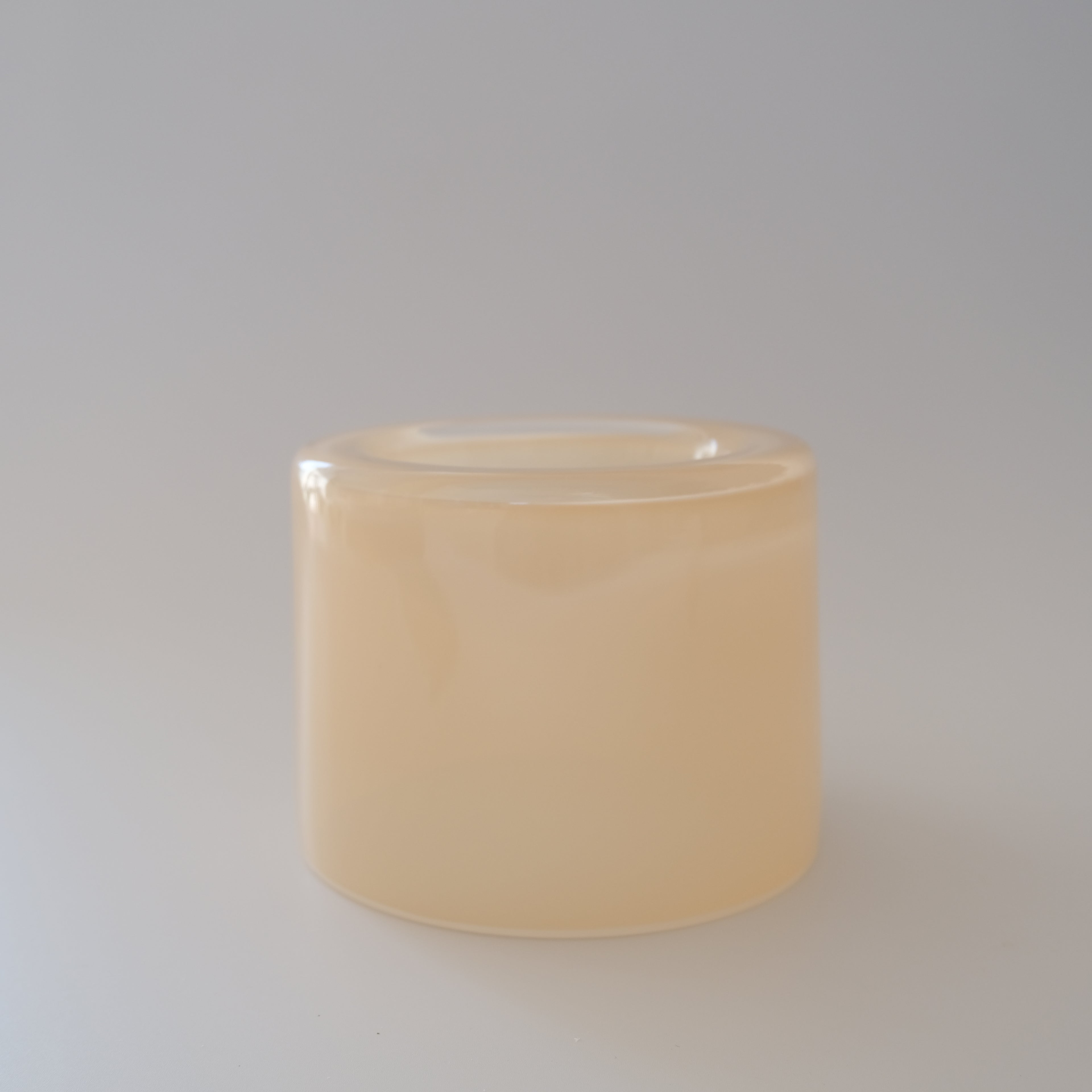 Glass Food Bowl／Peach