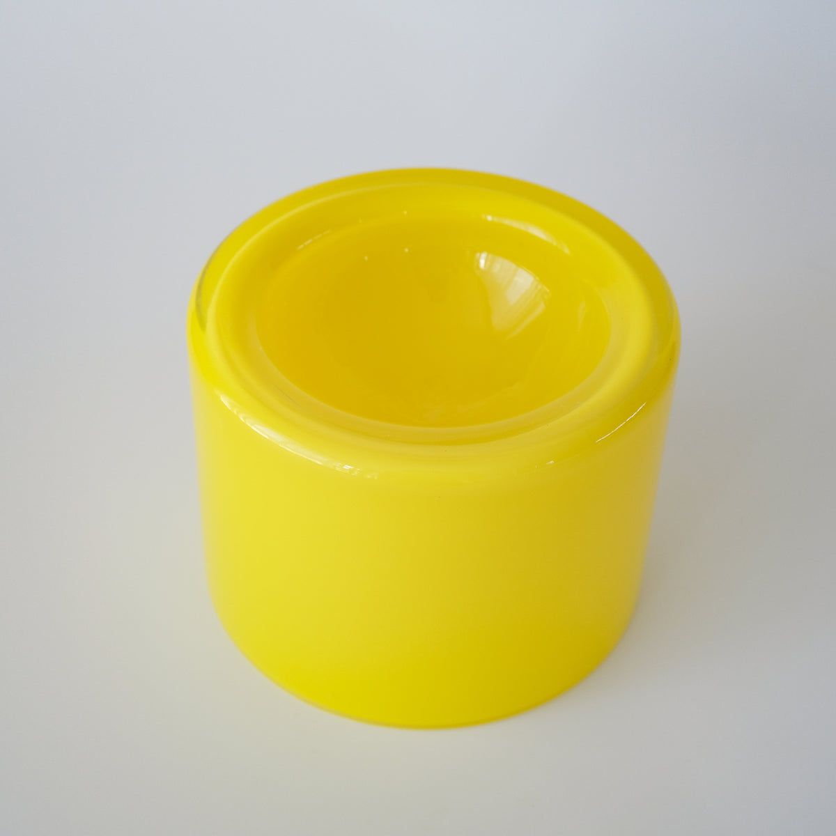 Glass Food Bowl／Mango Yellow