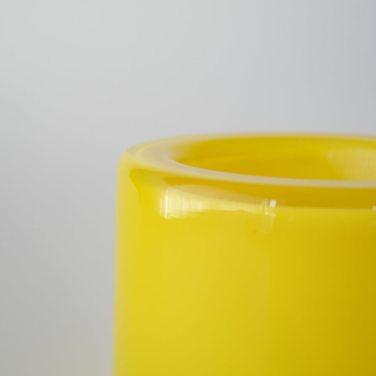 Glass Food Bowl／Mango Yellow