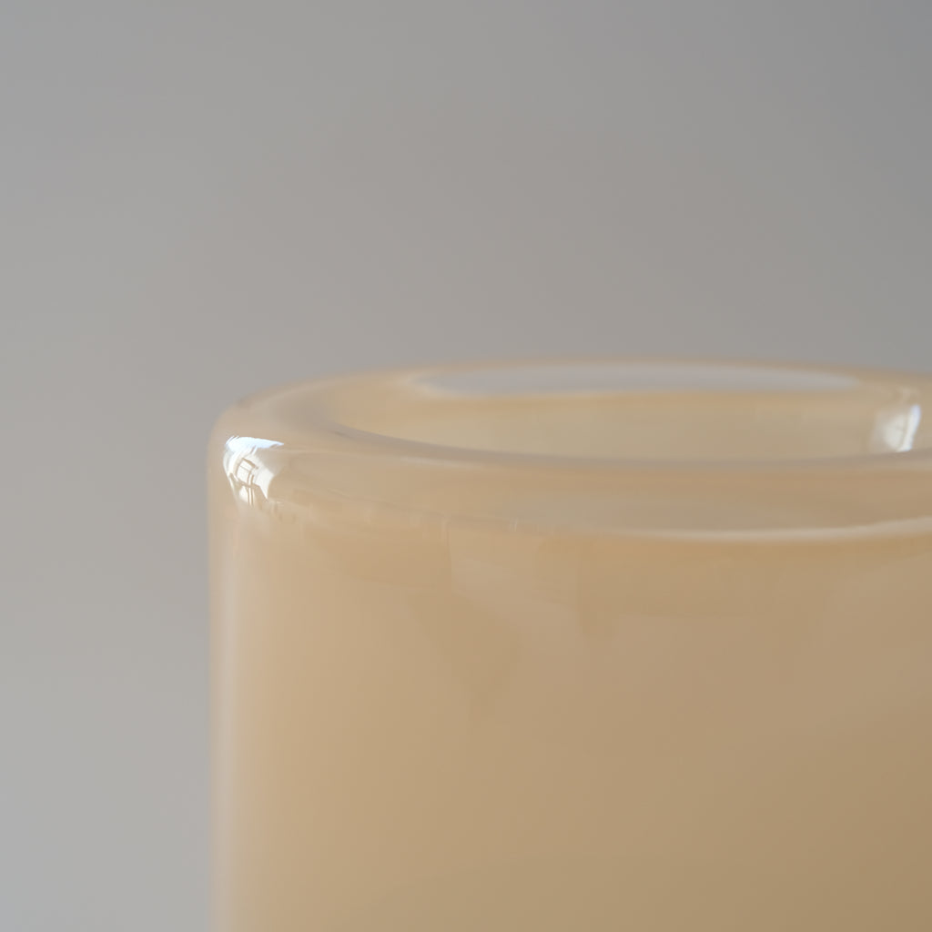 Glass Food Bowl／Peach