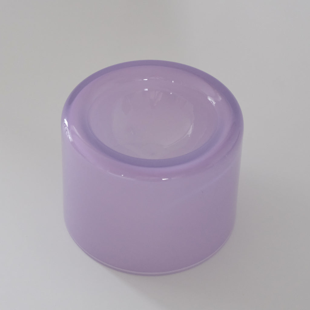 Glass Food Bowl／Purple