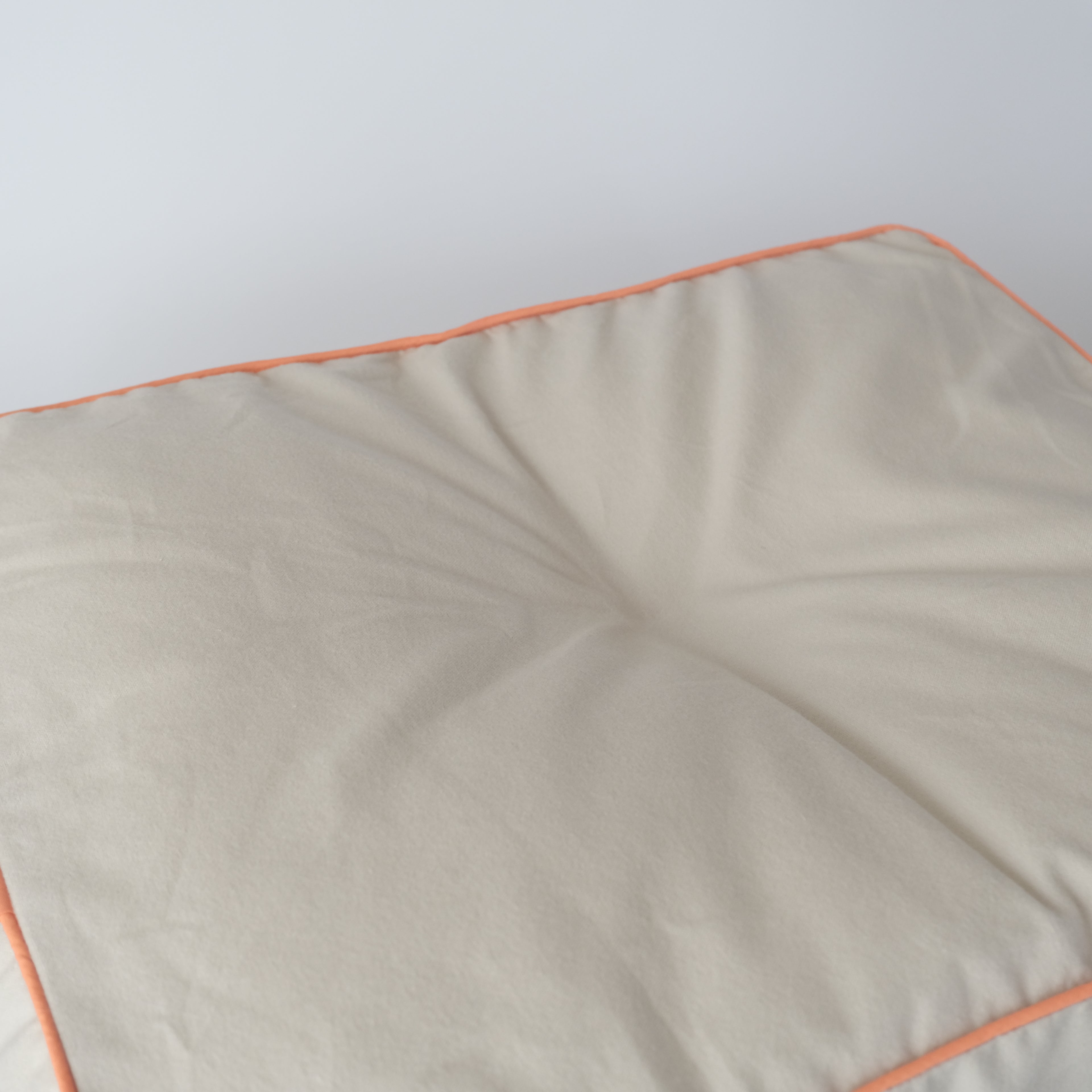 【予約】Catbedmatカバー　セミスウェード×Orangepiping