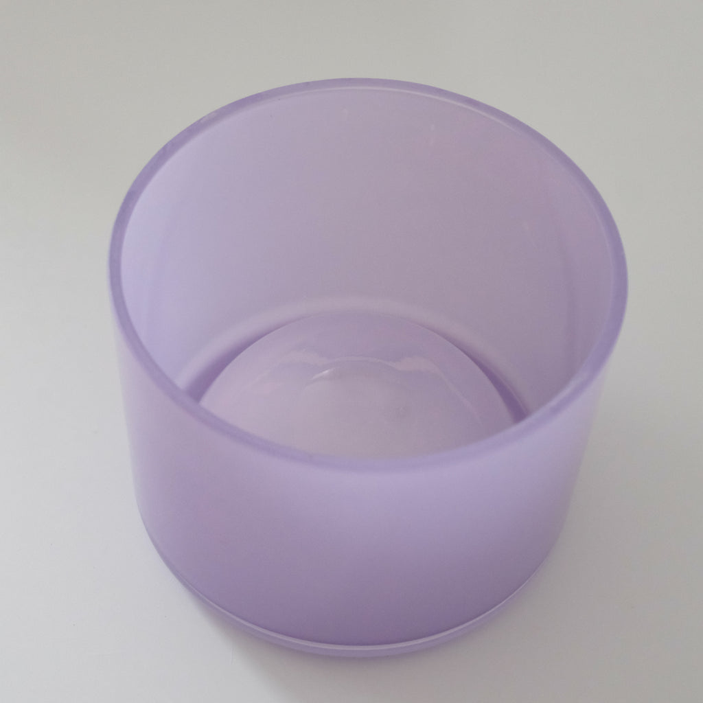 Glass Food Bowl／Purple