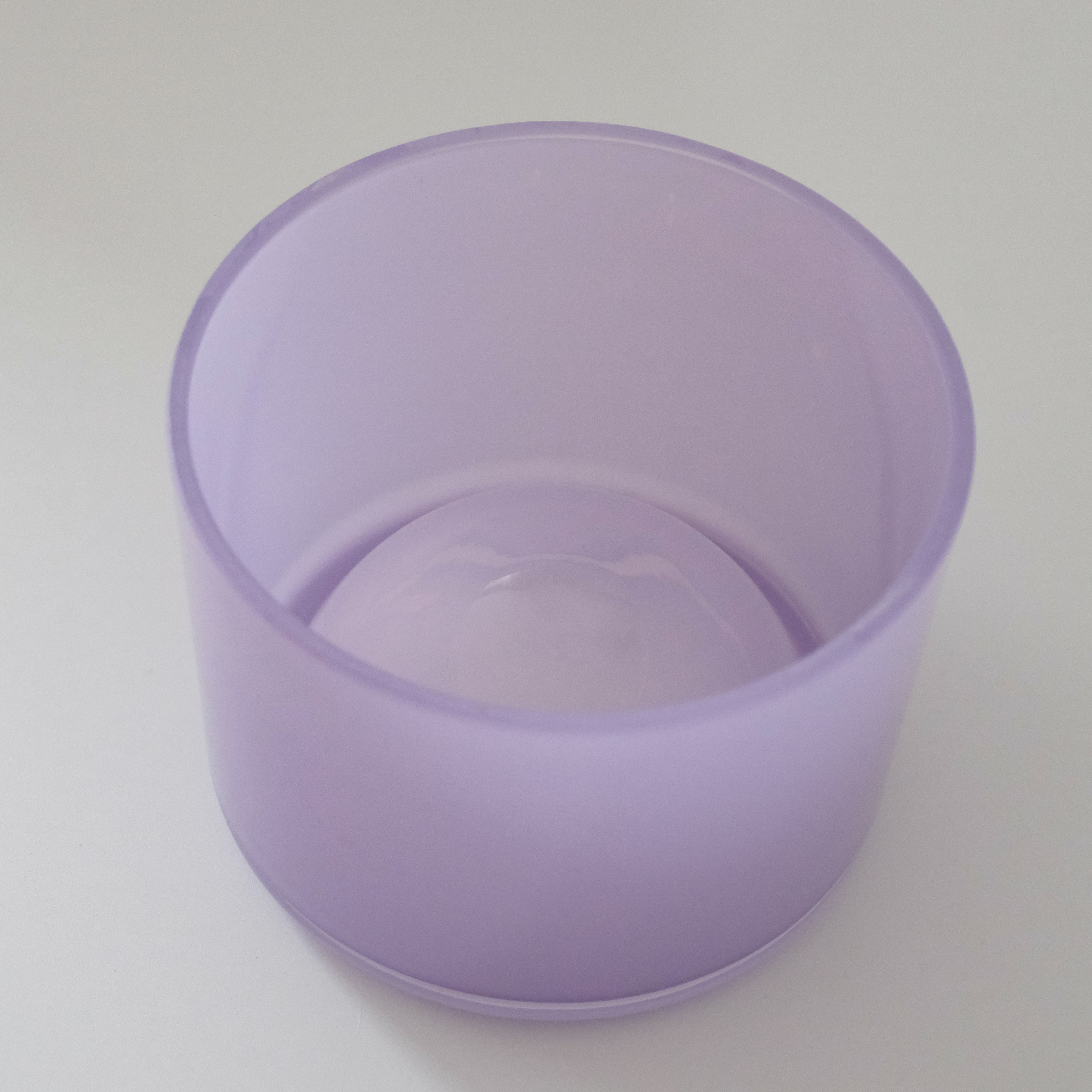 Glass Food Bowl／Purple